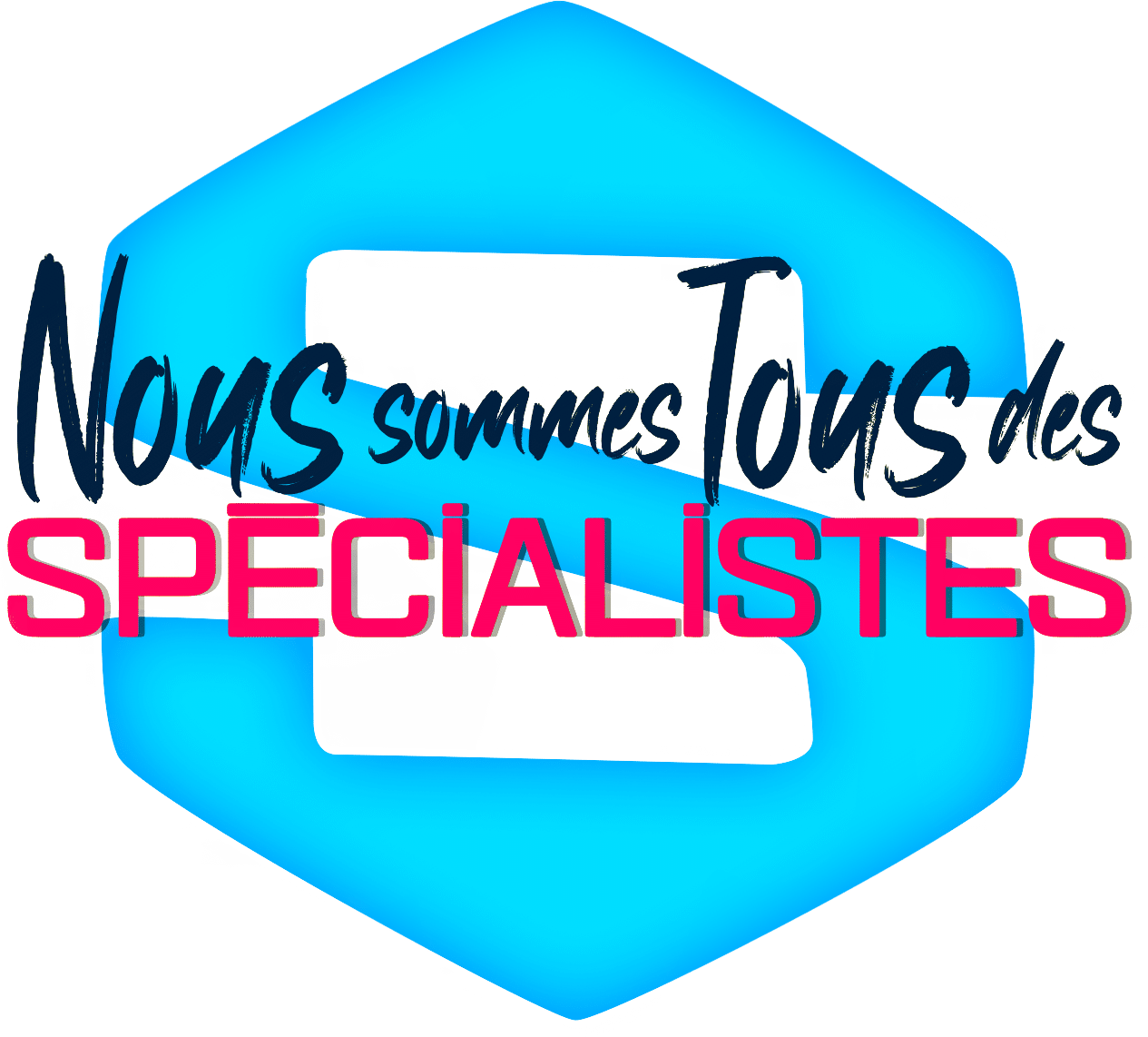 Logo nous sommes des spécialistes